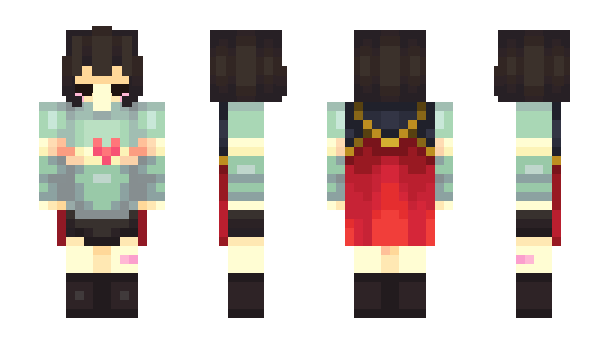 Minecraft skin chararr