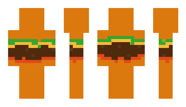 Minecraft skin Bigburgers