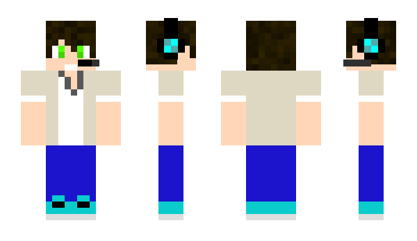 Minecraft скин по нику PepeTheGamer