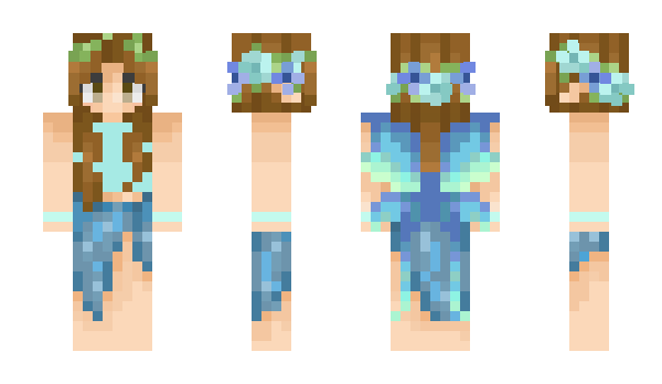 Minecraft skin ragirl