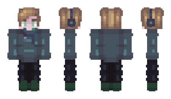 Minecraft скин по нику Waqua