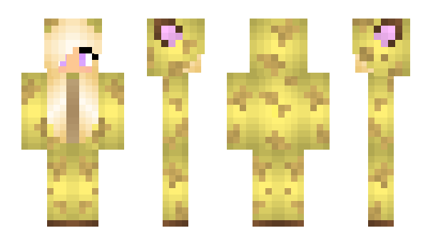 Minecraft skin giraffe6