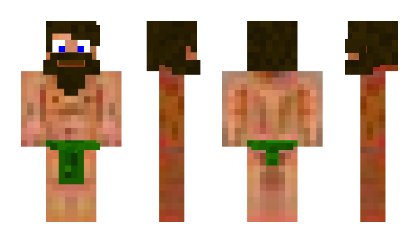 Minecraft skin mertarikan
