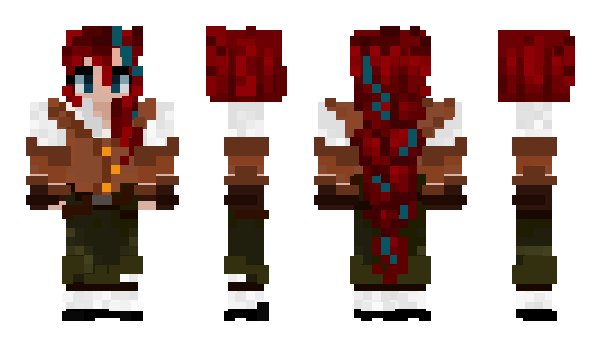 Minecraft skin Jechir