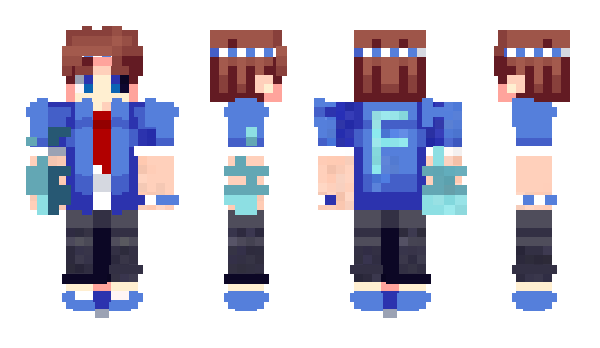 Minecraft skin MrFlaer_