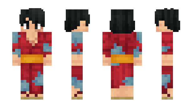 Minecraft skin sekiro_raze