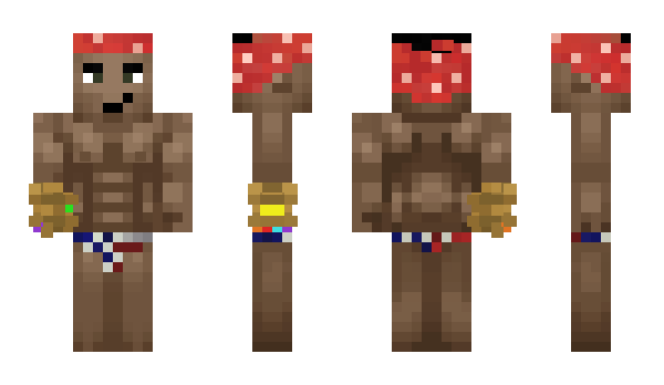 Minecraft skin F4lcontv