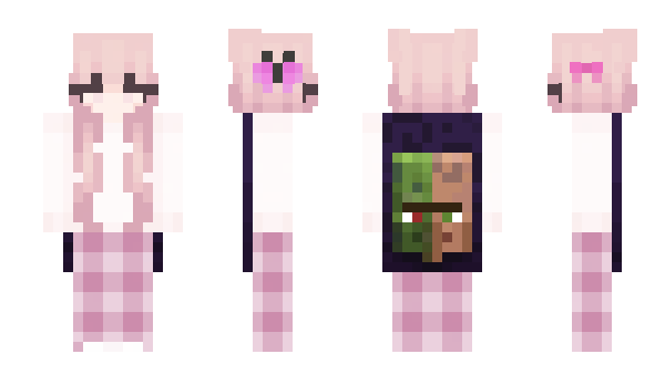 Minecraft skin leashedcatgirl