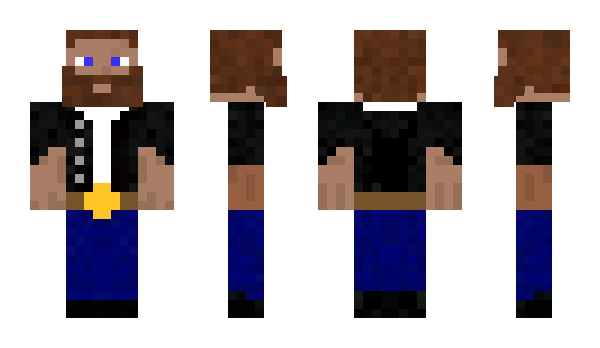 Minecraft skin MrBlonde