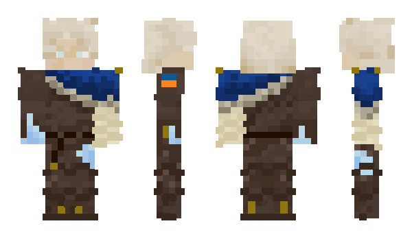 Minecraft skin Mamasmurfje