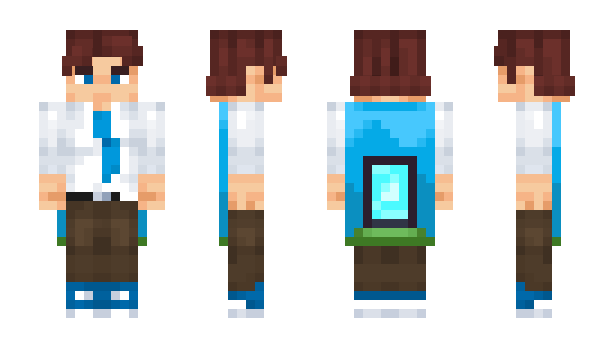 Minecraft скин по нику Blue_Danil