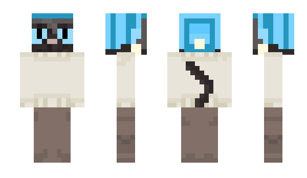 Minecraft скин по нику catboymiles27