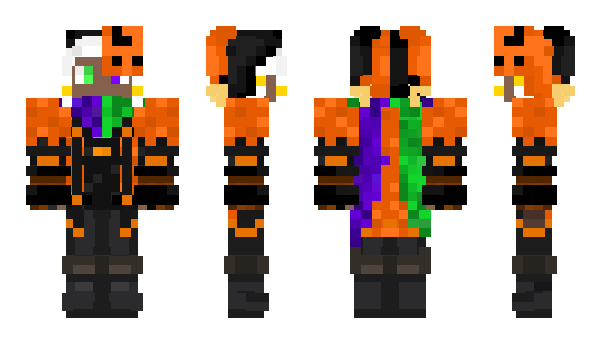 Minecraft skin Spookmunculus