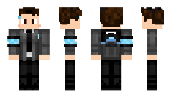 Minecraft skin canidroid