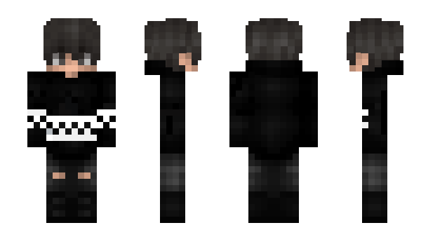 Minecraft skin Darkae