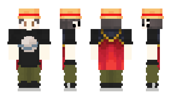 Minecraft skin uhSeven