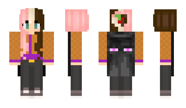 Minecraft skin Gingerkittenz