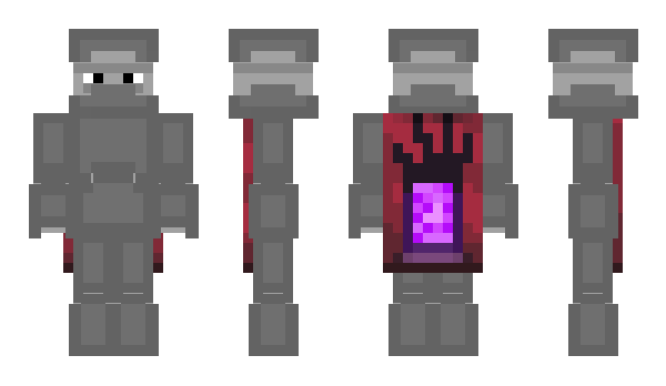 Minecraft skin GrayShulkerBox