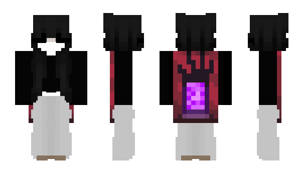 Minecraft skin Mostrando