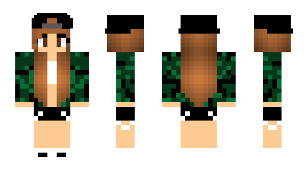 Minecraft skin Ahogirl