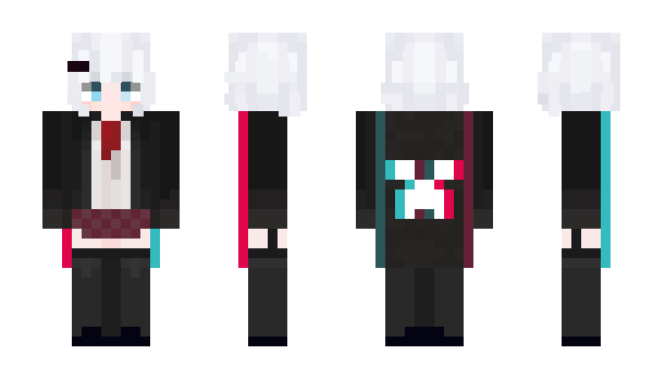 Minecraft skin ShiroNeko007XD