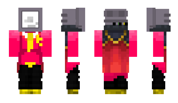 Minecraft skin Electronic_Fox