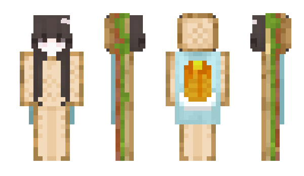 Minecraft скин по нику gwebu_