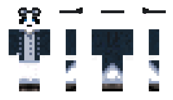 Minecraft skin ggPanDagg