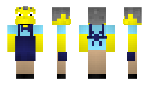 Minecraft skin LucarioBR