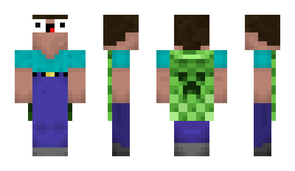 Minecraft скин по нику PixelCZE