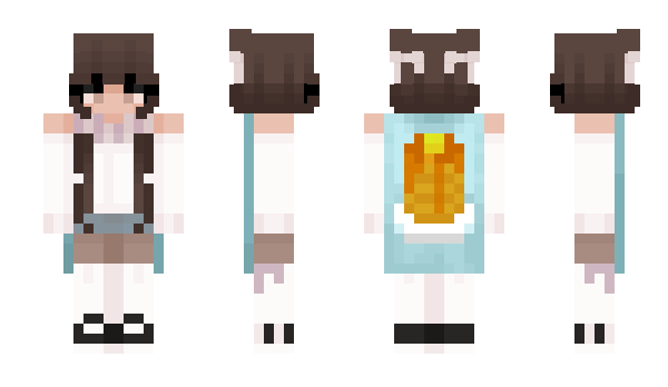 Minecraft скин по нику miffmooo