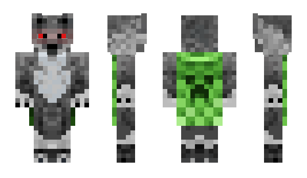 Minecraft skin wolfkillers52