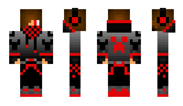 Minecraft skin DigitalAxolotl