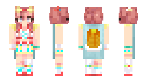 Minecraft скин по нику peachipon