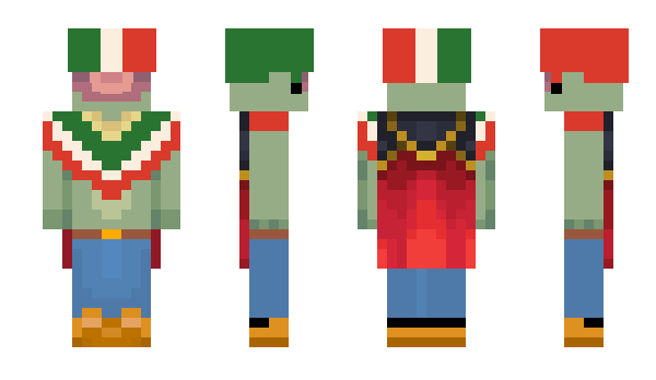 Minecraft skin beansito