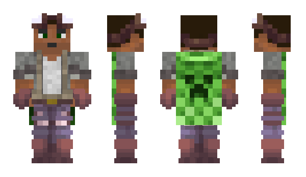 Minecraft skin Leutik