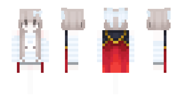 Minecraft скин по нику SillyGirlChack