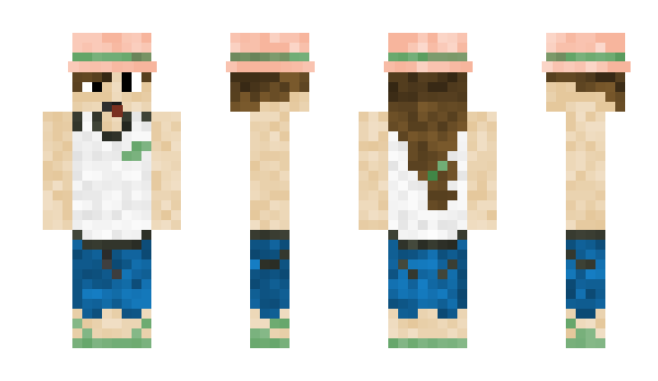 Minecraft skin BugCatcherScar