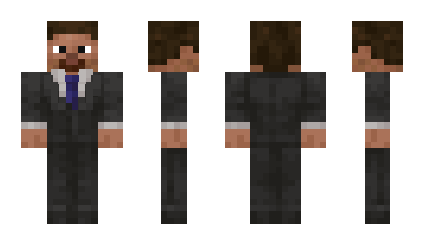 Minecraft skin TheRecruiter