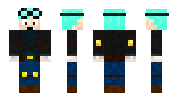 Minecraft skin DanTDMf