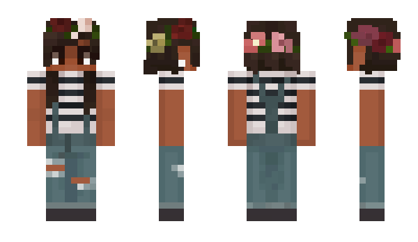 Minecraft skin crinchyroses__