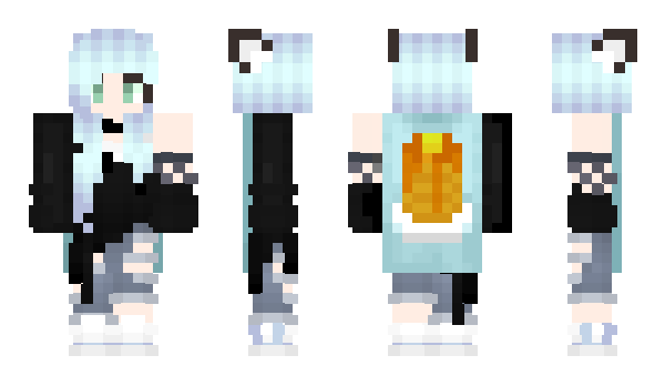 Minecraft skin Fffffoooxx