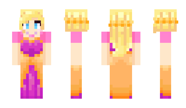 Minecraft skin FireGirl08