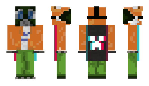 Minecraft скин по нику TheMallivianFox