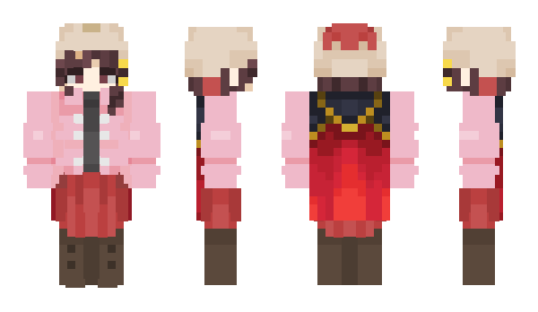 Minecraft skin p1oggia