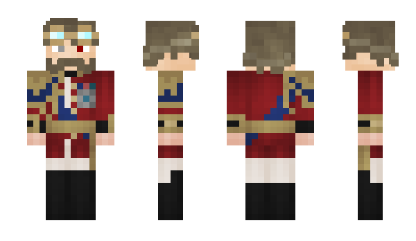 Minecraft скін по ніку LordRobespierre