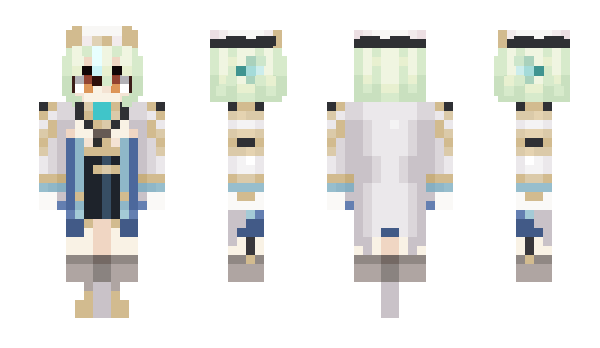 Minecraft skin Aky_