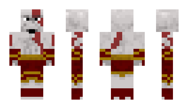 Minecraft skin Kratos775