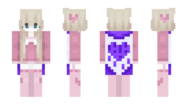 Minecraft скін по ніку Miautastica