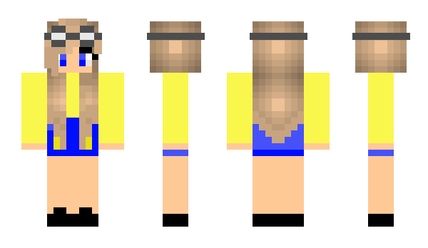 Minecraft skin miniongirl123